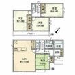 世田谷区大蔵5丁目の間取図
