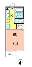 世田谷区喜多見7丁目の間取図