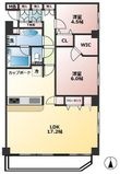 世田谷区大蔵2丁目の間取図