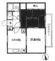 世田谷区喜多見4丁目の間取図