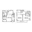 世田谷区喜多見９丁目の間取図