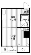 みのわグレースマンションの間取図