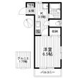 ハイツクレセントの間取図