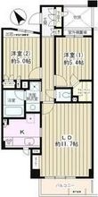 世田谷区船橋3丁目の間取図