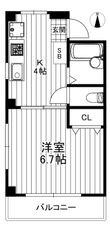 コア・ブランシュⅡの間取図