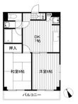 グランジャルダン東松原の間取図
