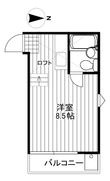 世田谷区松原5丁目の間取図