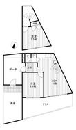 大月コーポの間取図