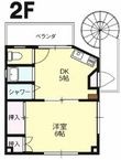 渋谷区幡ヶ谷3丁目の間取図