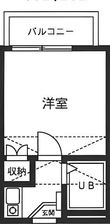 世田谷区羽根木２丁目の間取図