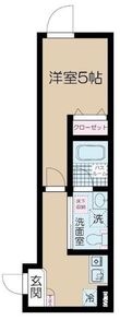 杉並区下高井戸1丁目の間取図