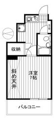カーサベルデ代田の間取図