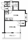 世田谷区桜上水4丁目の間取図