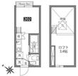 杉並区方南1丁目の間取図