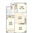 渋谷区笹塚２丁目の間取図