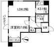 中野区南台3丁目の間取図