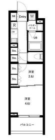 杉並区上高井戸2丁目の間取図