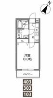 世田谷区南烏山4丁目の間取図