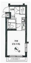 杉並区和泉1丁目の間取図