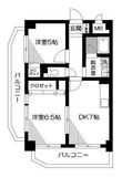 写真：杉並区方南２丁目2階の間取図