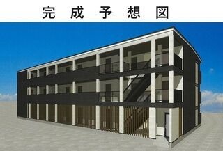 写真:中筋1丁目アパートの外観