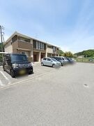 駐車場に車を止められます