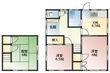 広島市西区南観音6丁目の間取図