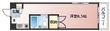 ハイツ庚午の間取図