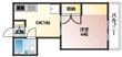 緑樹園コーポの間取図