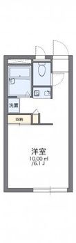 レオパレスカサグランデの間取図