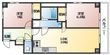 広島市中区大手町3丁目の間取図