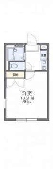 レオパレス泉の間取図