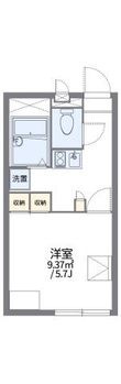 レオパレスTKMの間取図