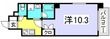 プランドール西観音の間取図