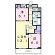 中筋1丁目アパートの間取図