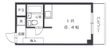小松コーポ御幸の間取図