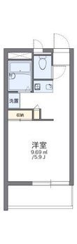 レオパレスJYOYAMAの間取図
