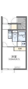 レオネクストせゝらぎの間取図