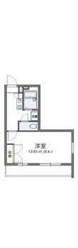 レオパレス泉の間取図