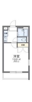 レオパレスポラールの間取図