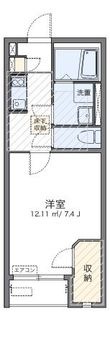 レオネクストクレールの間取図