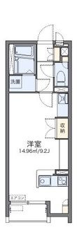 レオネクストサツキ荘の間取図