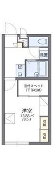 レオパレスＷＩＮＤＳⅡの間取図