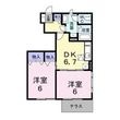 サンフィールドの間取図