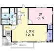 ラブリーヒルズの間取図