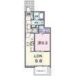 ララ・カッツェ・Oの間取図