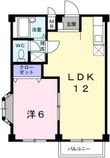 エルディムSBの間取図