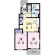 ブランシュールDの間取図