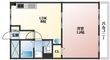 広島市西区観音本町１丁目の間取図