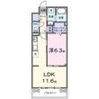 サンリットⅡの間取図